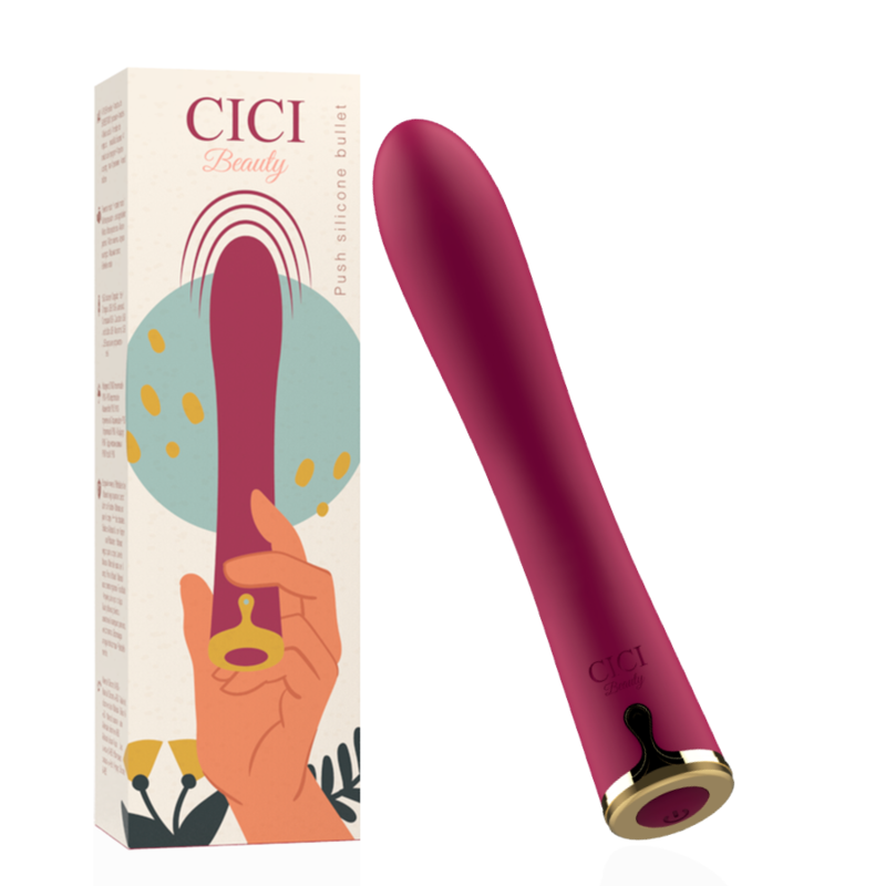 CICI BEAUTY Premium Push Bullet Silicone - Aura Intime