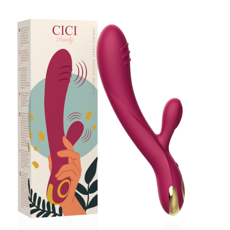 CICI BEAUTY Vibrateur Lapin Silicone Premium - Aura Intime