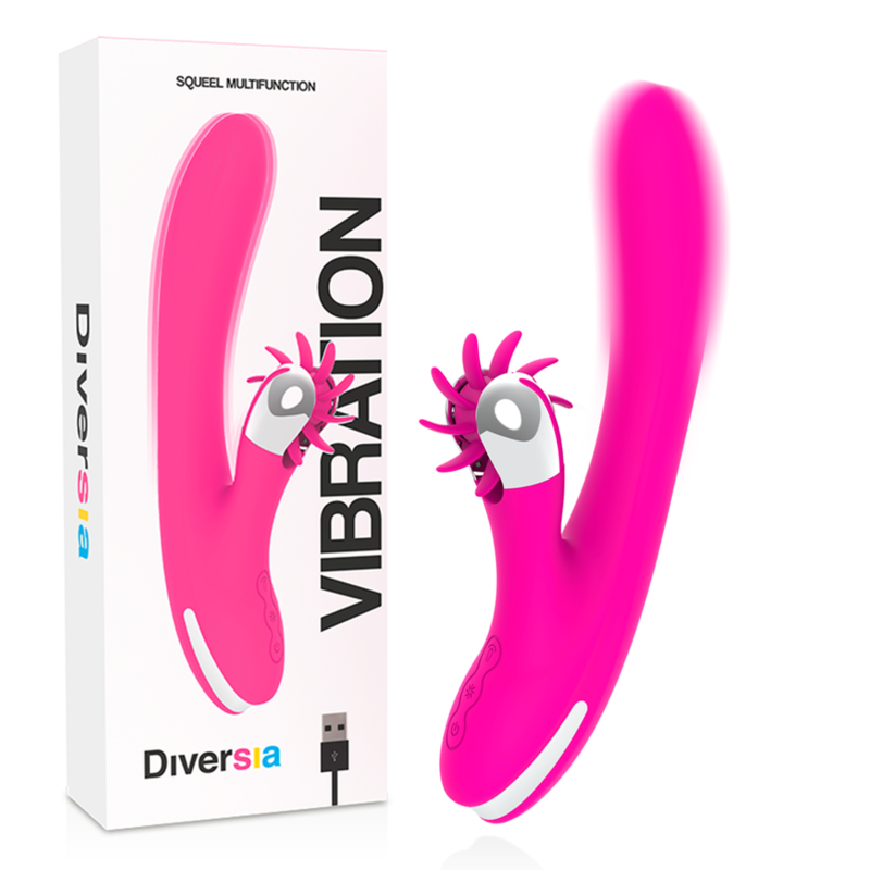 DIVERSIA Lapin Vibrant 24 Cm - Aura Intime