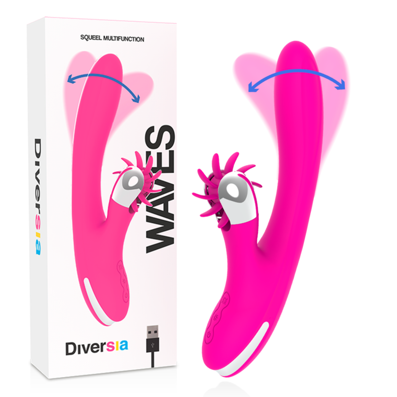DIVERSIA Bunny Vagues 24 Cm - Aura Intime