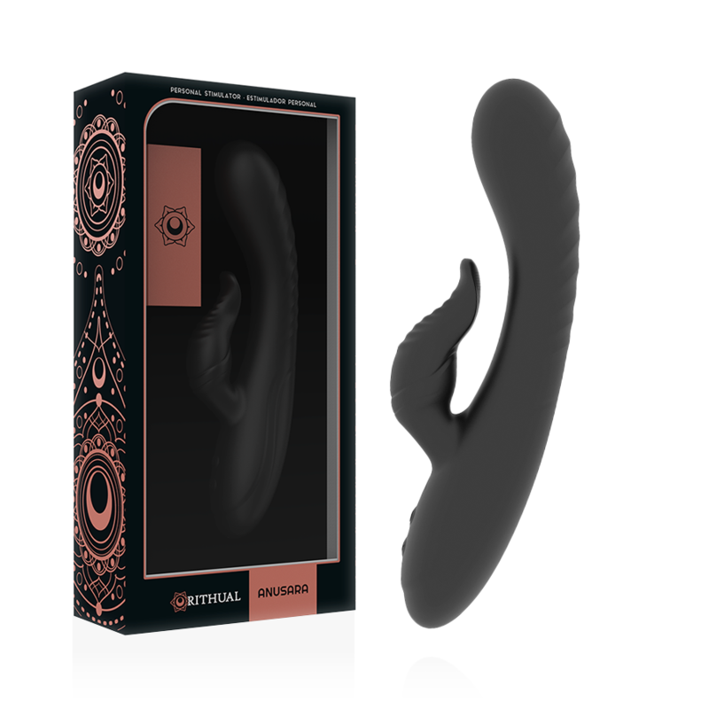 RITHUAL ANUSARA DOUBLE MOTEUR RECHARGEABLE 2.0 NOIR — vue détaillée