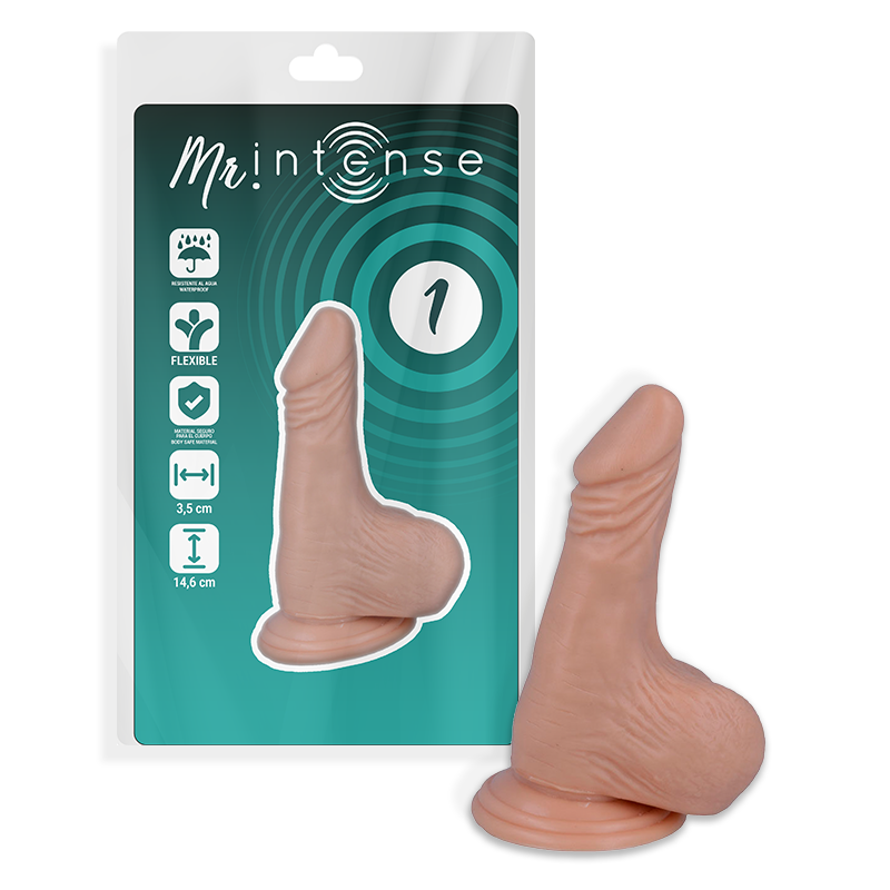 MR. INTENSE DILDOS 1 PÉNIS RÉALISTE 14.6 CM -O- 3.5 CM - Aura Intime