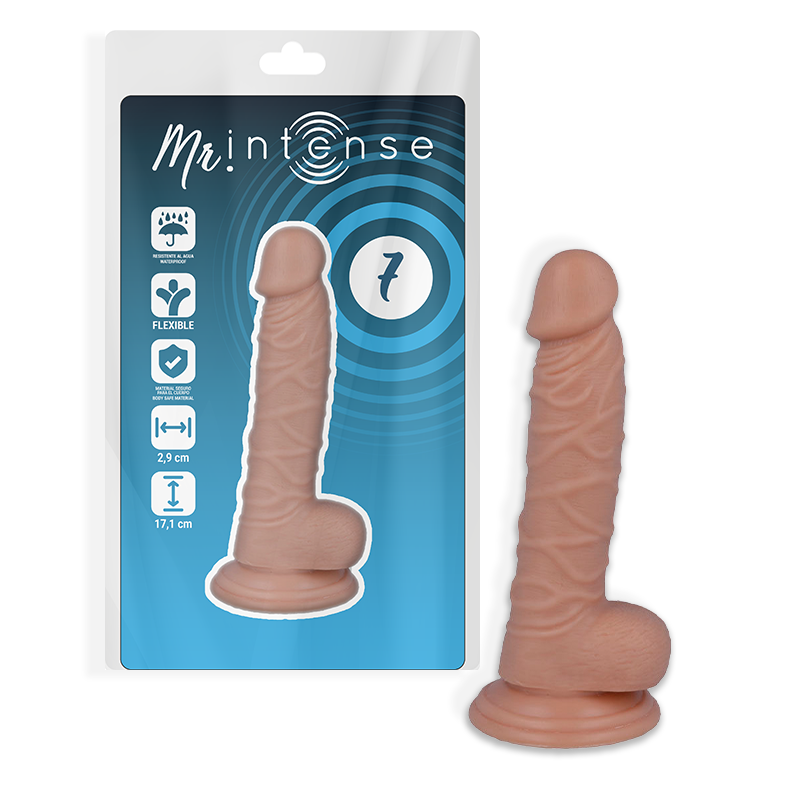 MR. INTENSE DILDOS 7 PÉNIS RÉALISTE 17.1 CM -O- 2.9 CM - Aura Intime