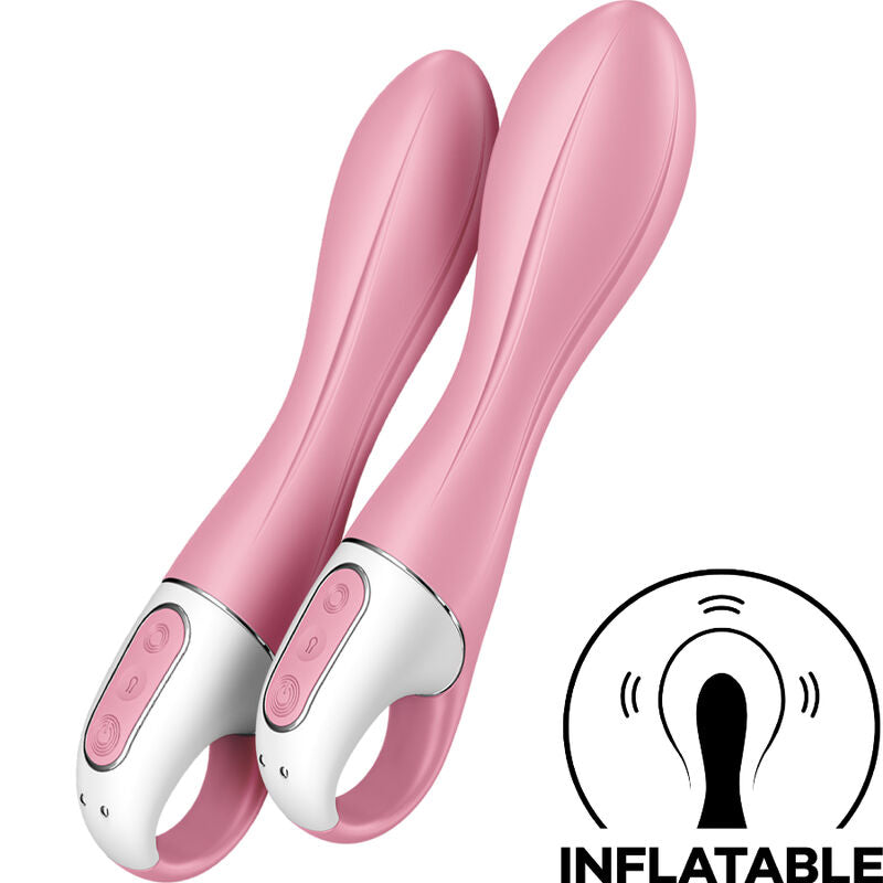 SATISFYER VIBRATOR Vibrateur Pompe A Air 2 Rose — vue détaillée