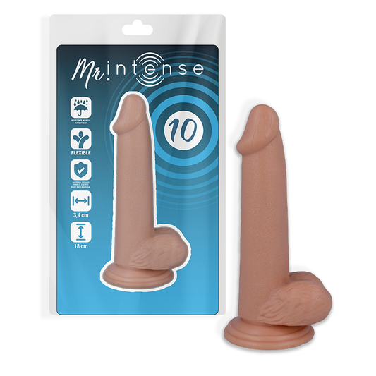 MR. INTENSE DILDOS 10 PÉNIS RÉALISTE 18 CM -O- 3.4 CM - Aura Intime