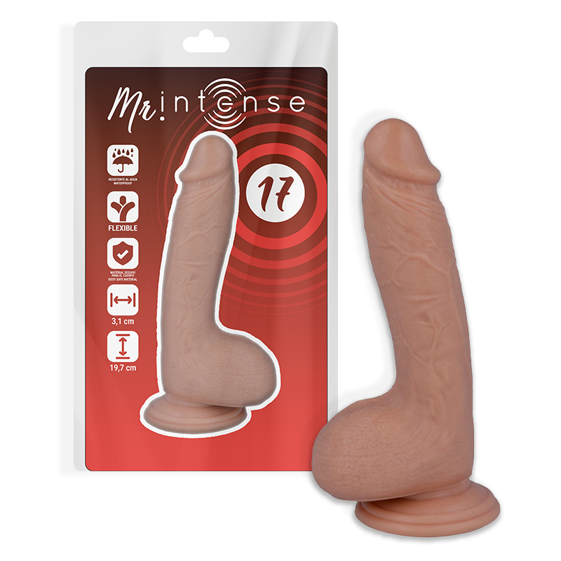 MR. INTENSE DILDOS 17 PÉNIS RÉALISTE 19.7 CM -O- 4.1 CM - Aura Intime