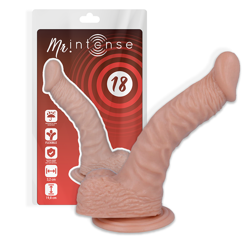 MR. INTENSE DILDOS 18 PÉNIS RÉALISTE 19.8 CM -O- 3.2 CM - Aura Intime