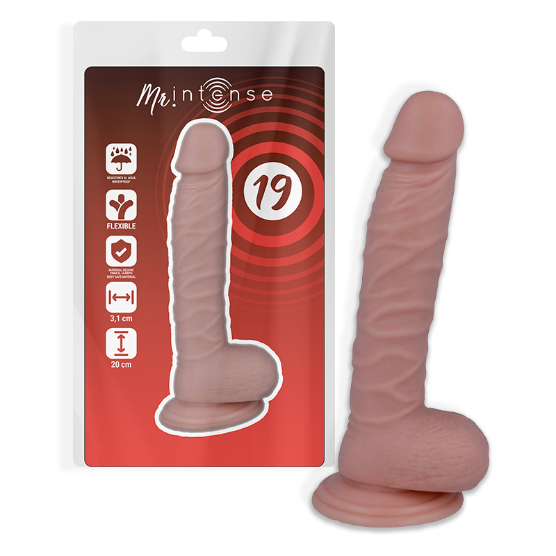MR INTENSE - 19 Pénis Réaliste 20 Cm -O- 3.1 Cm