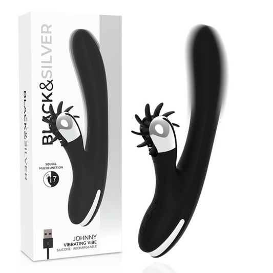 BLACK&SILVER Vibrant Bunny Johnny - Aura Intime