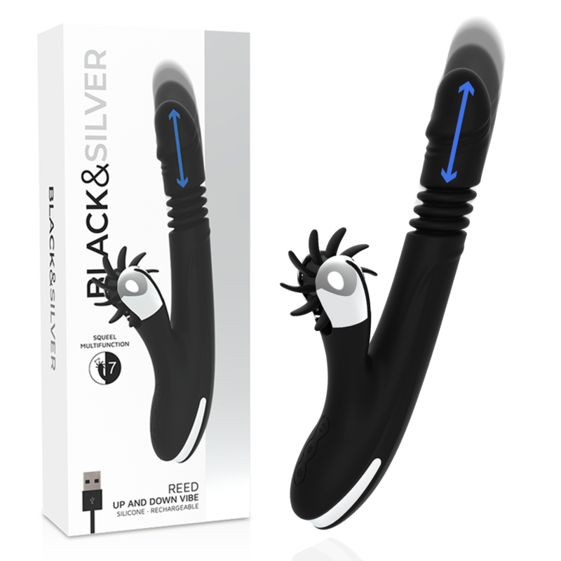 BLACK&SILVER Bunny Reed Up & Down Vibe - Aura Intime