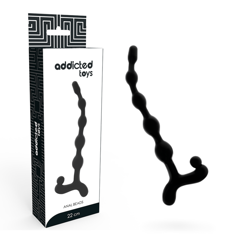 ADDICTED TOYS Balles Anal 22 Cm Noir - Aura Intime