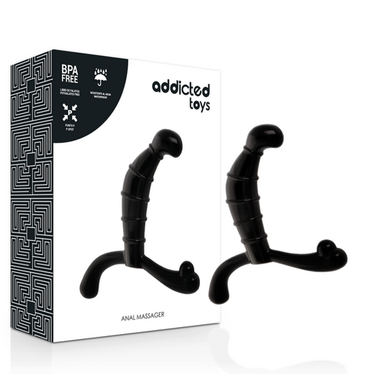 ADDICTED TOYS Plaisir Anal Prostate Noir - Aura Intime