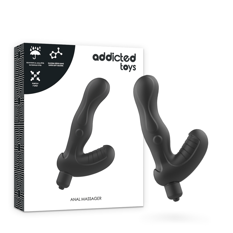 ADDICTED TOYS Stimulateur Anal Prostate Silicone P-Spot Vibe - Aura Intime