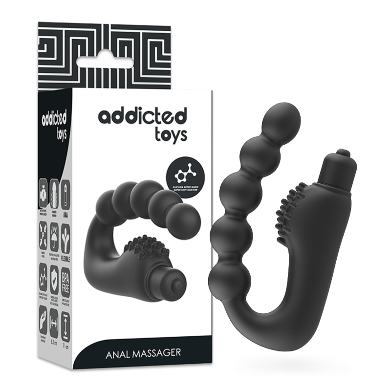 ADDICTED TOYS Masseur Anal Prostatique Vibration - Aura Intime