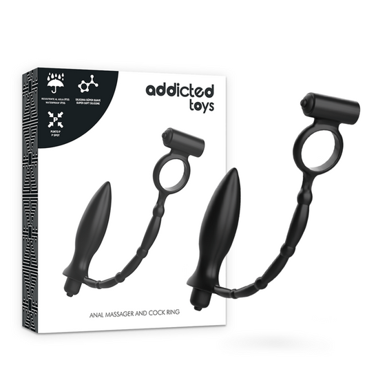 ADDICTED TOYS Plug Anal Anneau Vibrant - Aura Intime