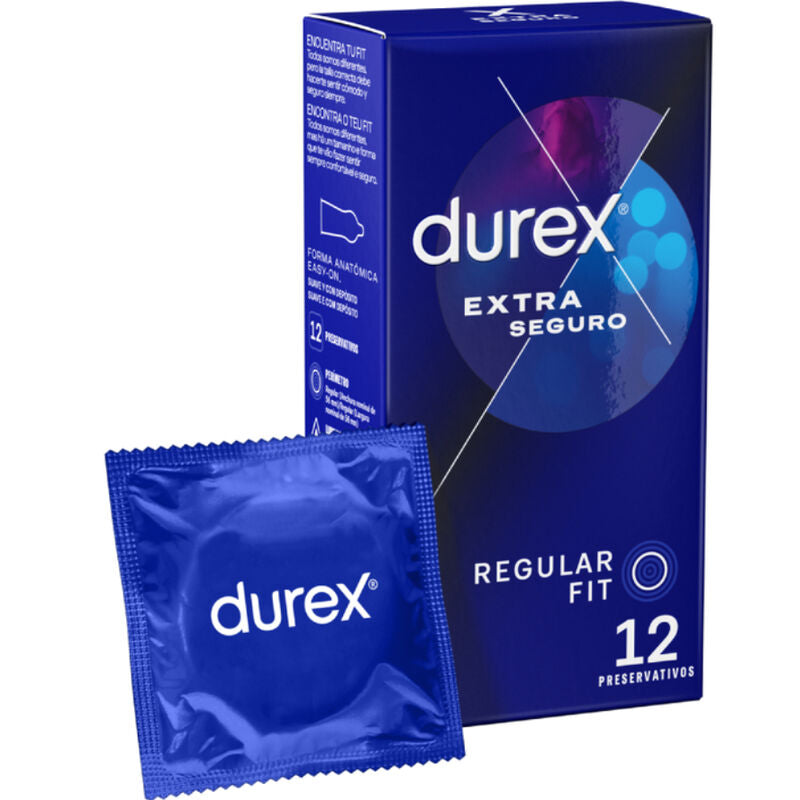 DUREX CONDOMS Extra Séguro 12 Unités - Aura Intime