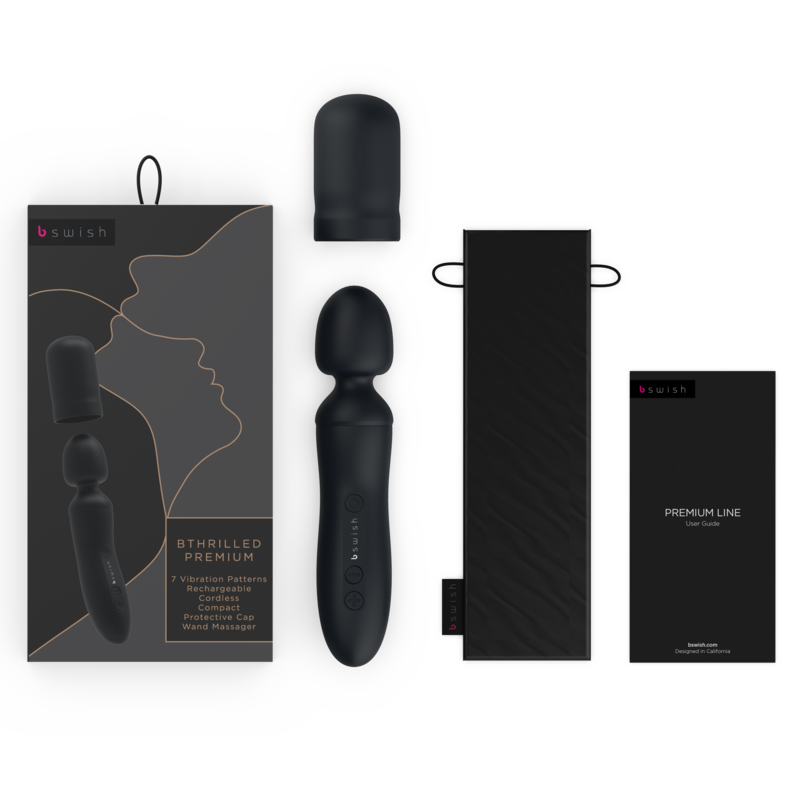 B SWISH Baguette Vibrante Bthrilled Premium Noir — vue arrière