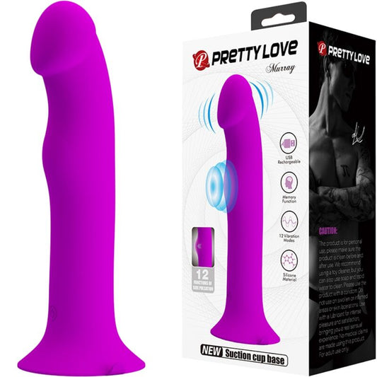 PRETTY LOVE FLIRTATION Vibrateur Murray Stimulateur Point G Violet - Aura Intime