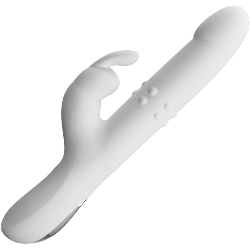 PRETTY LOVE Vibrateur Reese Rotation Argentée — vue détaillée
