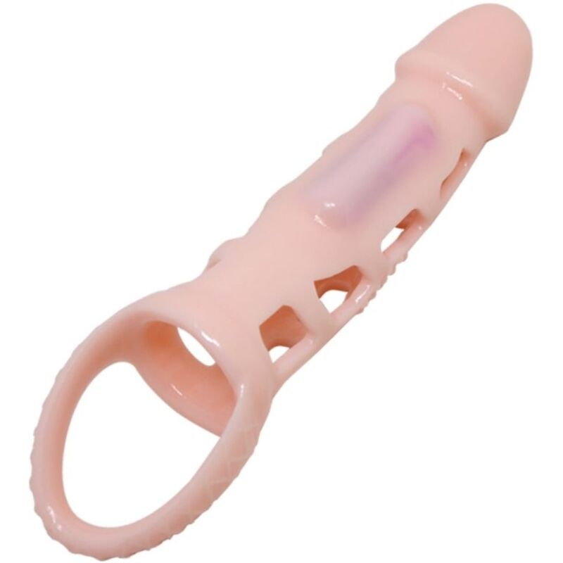 PRETTY LOVE MALE HOUSSE DEXTENSION PÉNIS HARRISON VIBRATION SANGLE 13.5 CM - Aura Intime