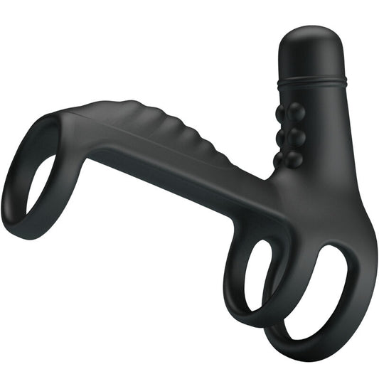 PRETTY LOVE MALE MANCHON DEXTENSION SILICONE SOUPLE ÉLASTIQUE - Aura Intime