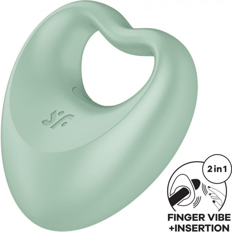 SATISFYER VIBRATOR PAIRE PARFAITE 3 VERT - Aura Intime