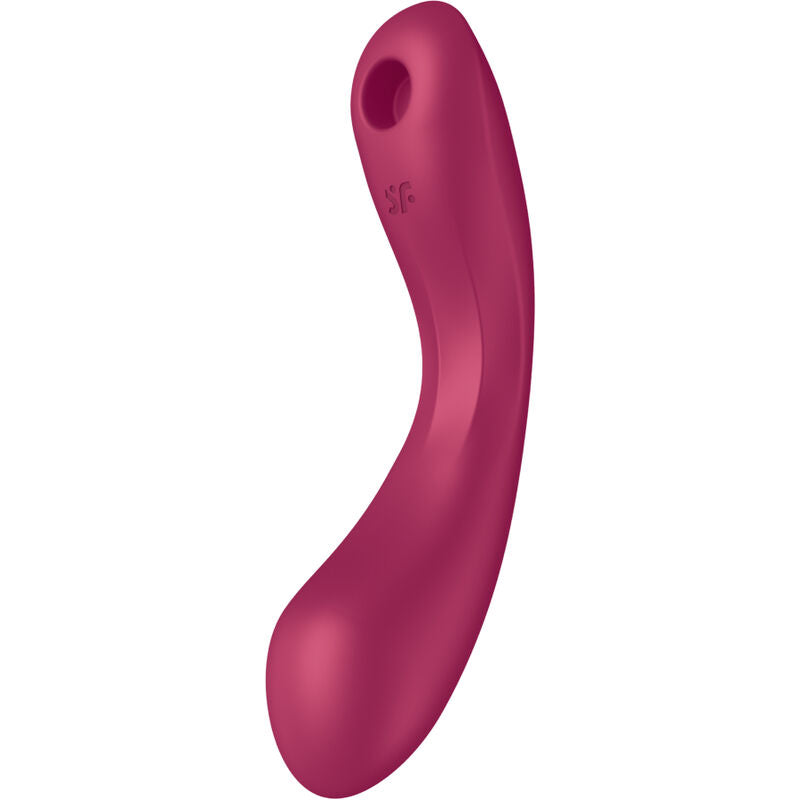 SATISFYER AIR PULSE Curve Trinity 1 Air Pulse Vibration Rouge — vue alternative