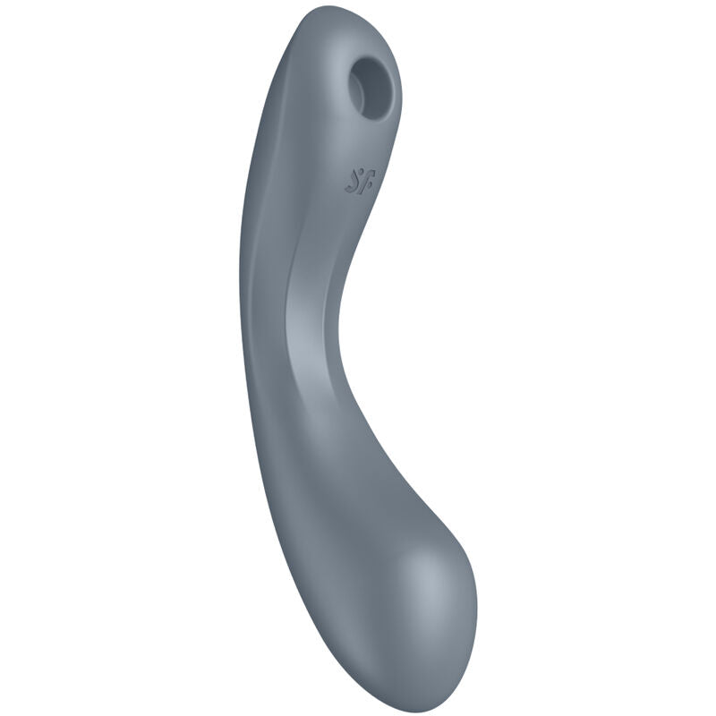 SATISFYER AIR PULSE Curve Trinity 1 Air Pulse Vibration Gris — vue détaillée