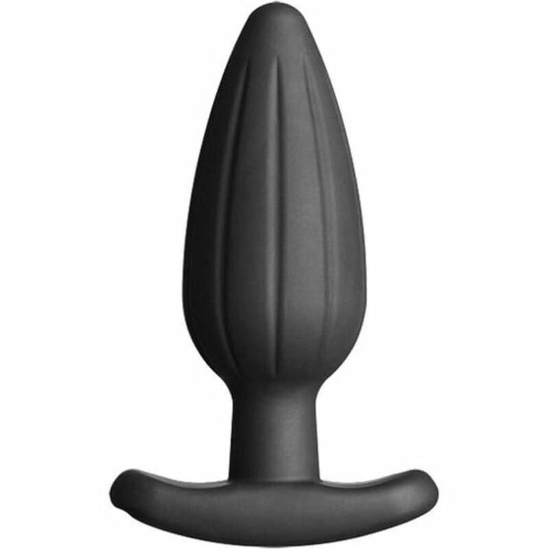 ELECTRASTIM Silicone Noir Rocker Anal Plug Grand - Aura Intime