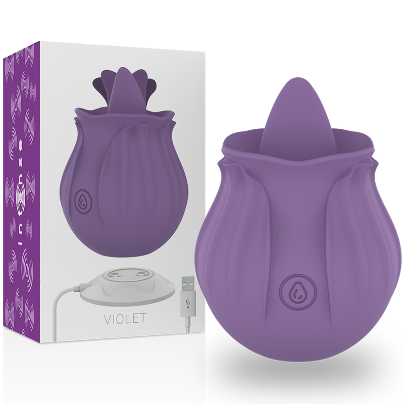 INTENSE FUN TOYS Violet Cl Toris Stimulateur 10 Vibrations Lilas - Aura Intime