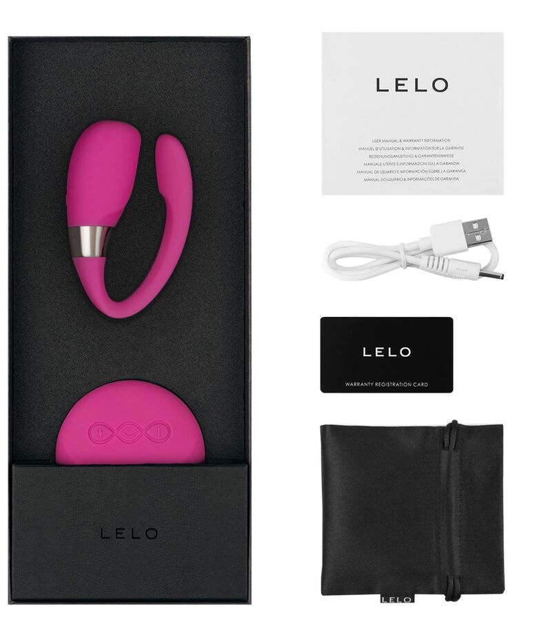 LELO Masseur Insignia Tiani 3 Cerise — vue arrière