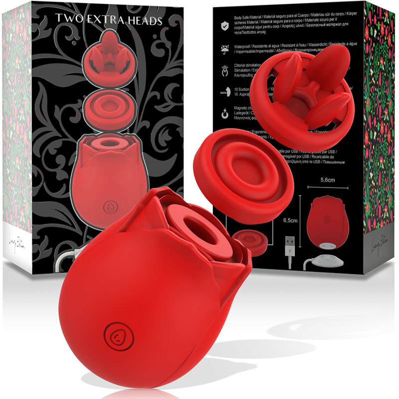 MIA Stimulateur Clitoral À Deux Têtes Édition Luxe - Aura Intime
