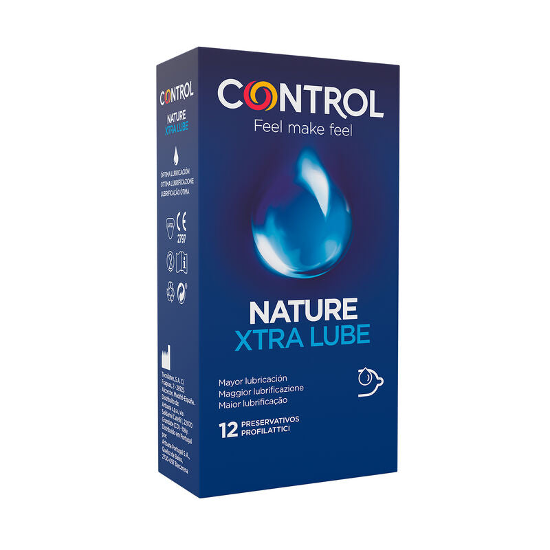 CONTROL CONDOMS Adapta Nature Extralube Condoms 12 Units - Aura Intime