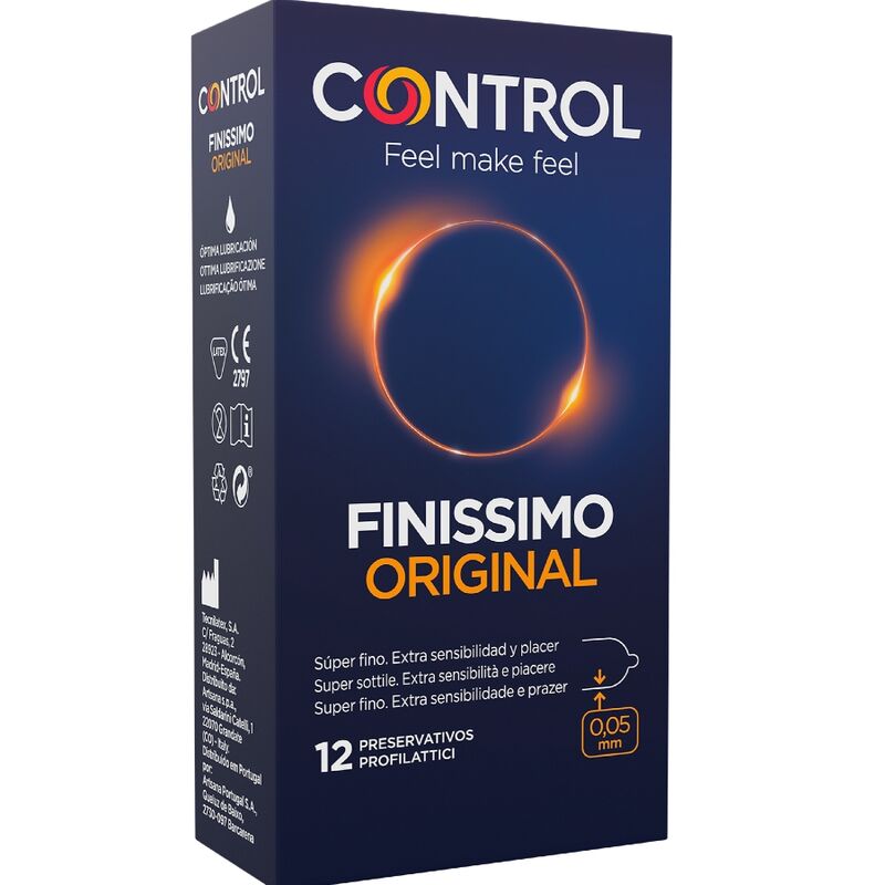 CONTROL CONDOMS Finissimo Condoms 12 Units - Aura Intime