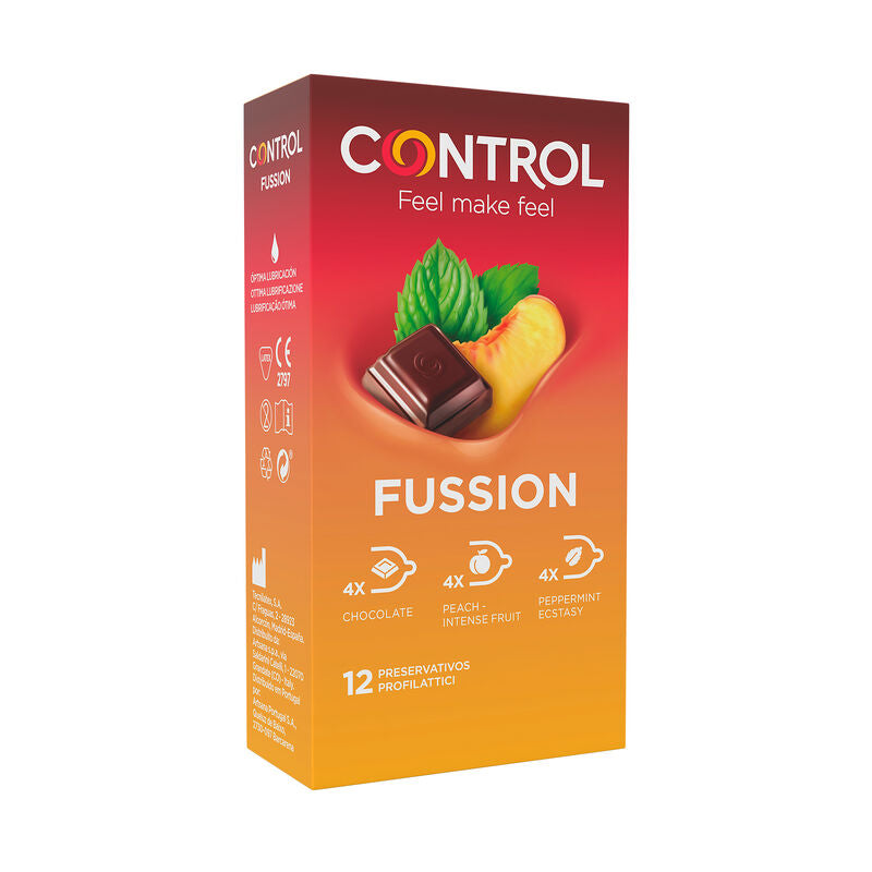 CONTROL CONDOMS Fussion Condoms 12 Units - Aura Intime