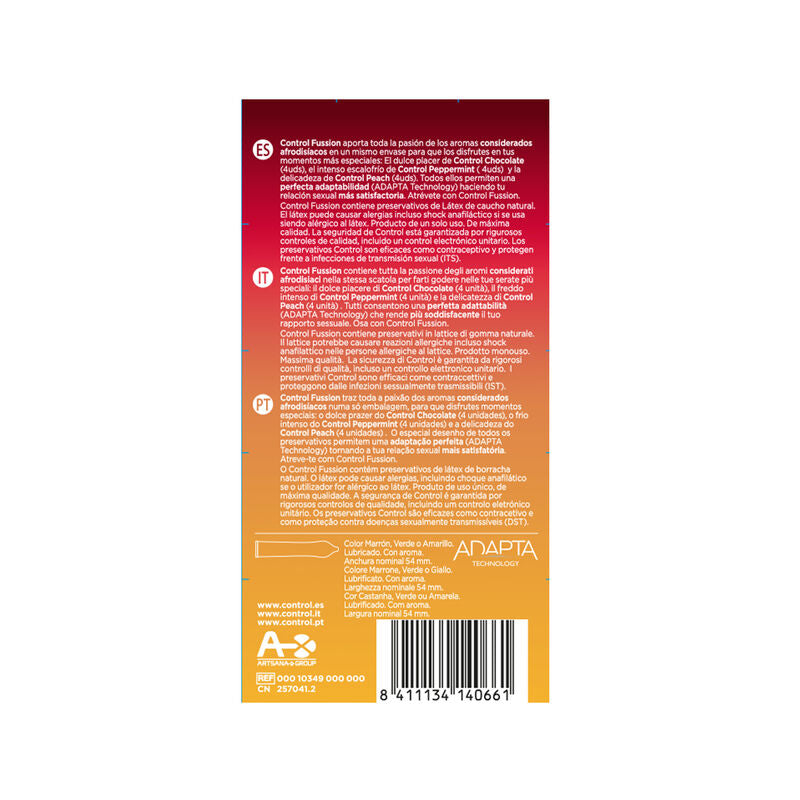 CONTROL CONDOMS Fussion Condoms 12 Units — vue détaillée