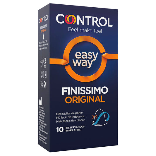 CONTROL CONDOMS Adapta Easy Way Finissimo 10 Unités - Aura Intime