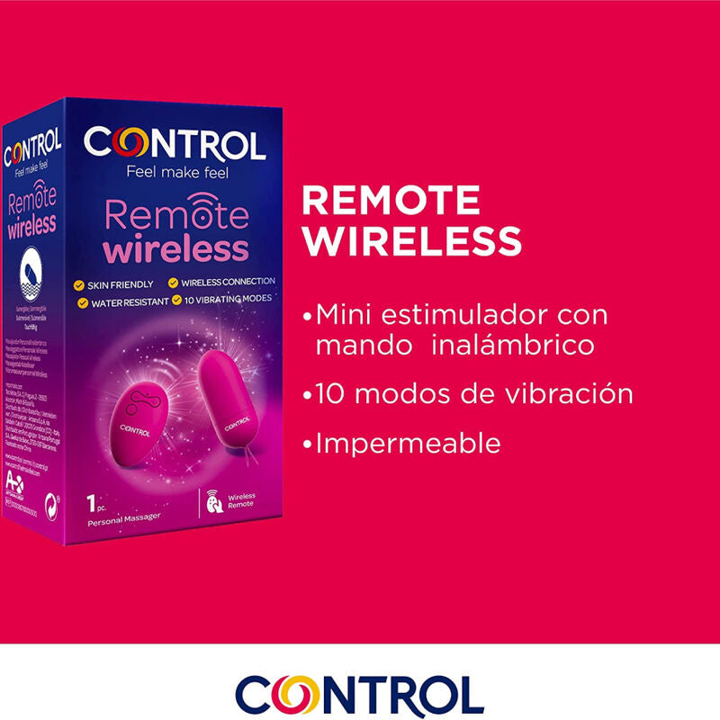 CONTROL TOYS Télécommande Sans Fil Masseur Personnel — vue alternative