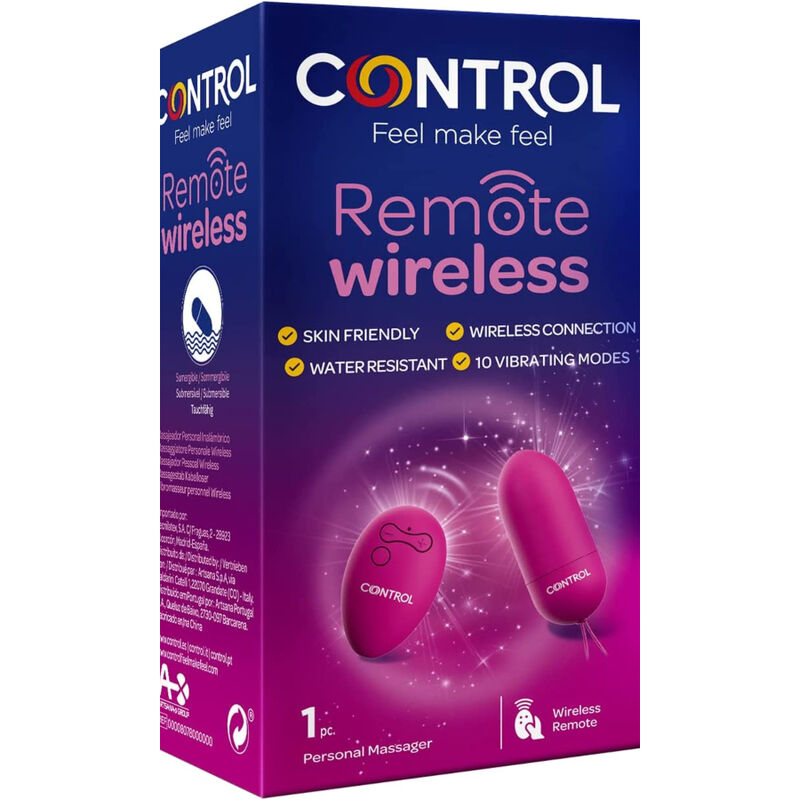 CONTROL TOYS Télécommande Sans Fil Masseur Personnel — vue détaillée