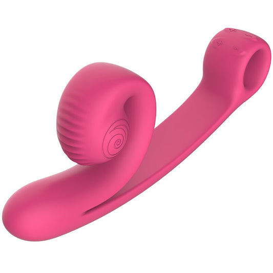 SNAIL VIBE Vibrateur Courbe Rose - Aura Intime