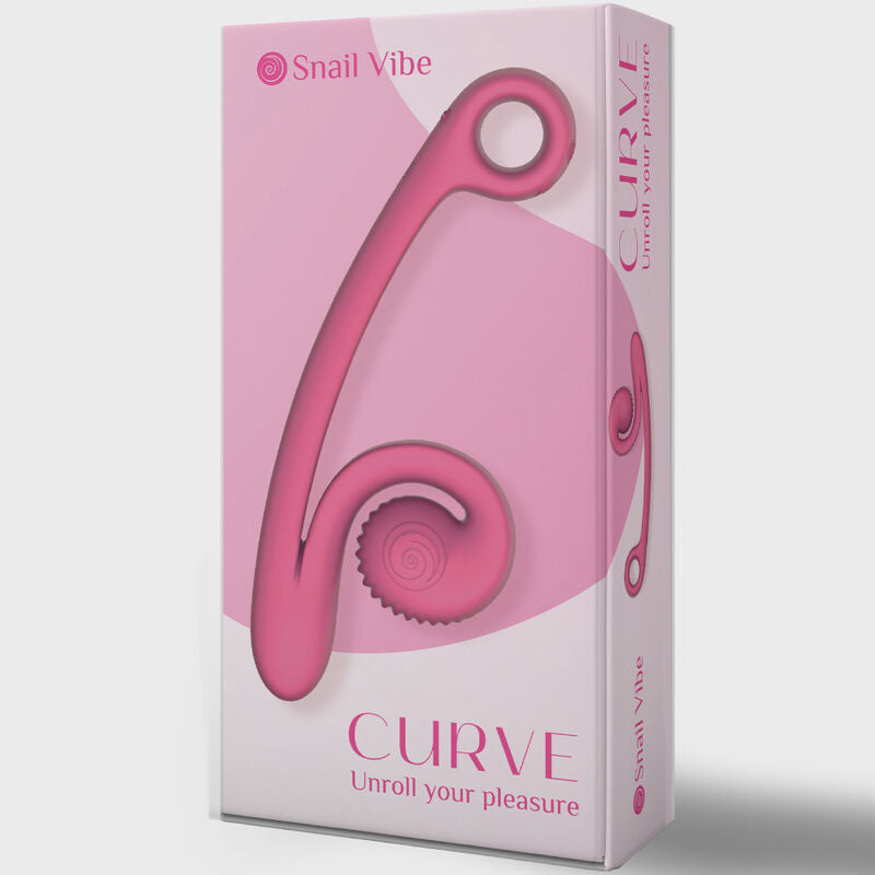 SNAIL VIBE Vibrateur Courbe Rose — vue arrière