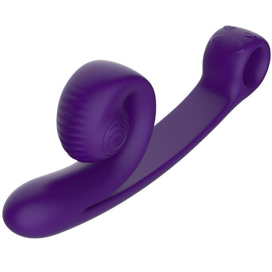 SNAIL VIBE Vibrateur Courbe Violet - Aura Intime