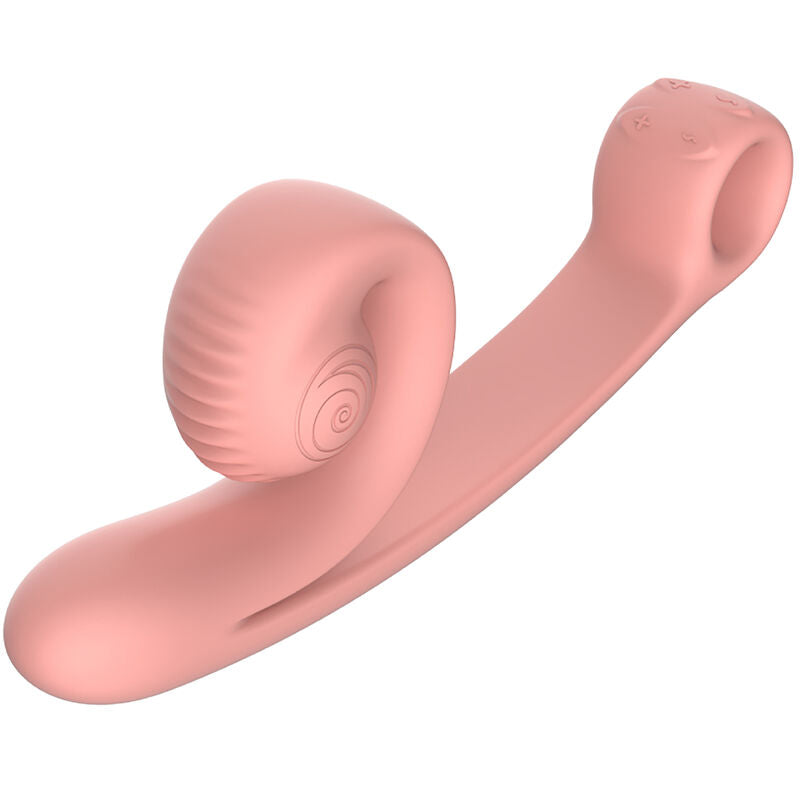 SNAIL VIBE Vibrateur Courbe Orange - Aura Intime
