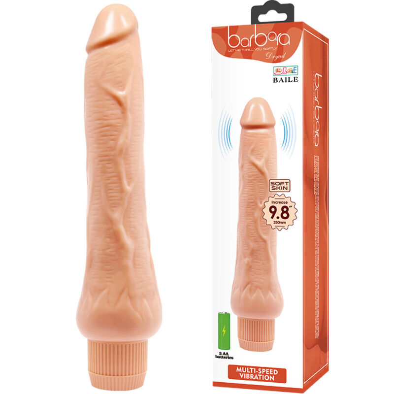 BAILE VIBRATORS Vibrateur Réaliste Barbara 25 Cm - Aura Intime
