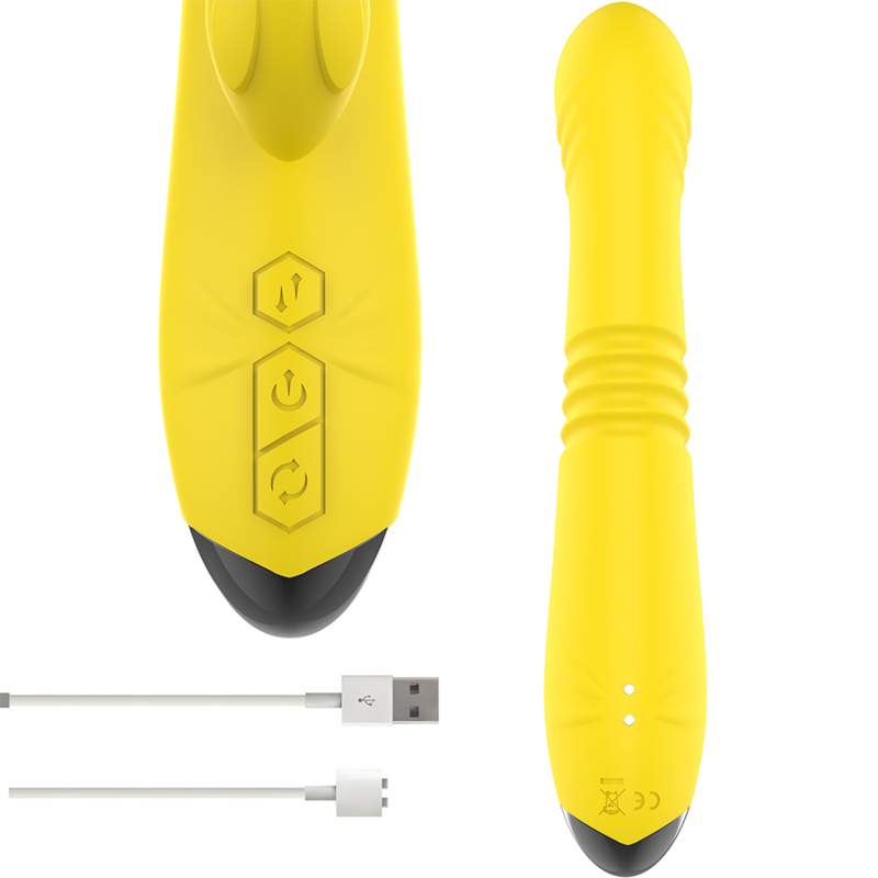 INTENSE HIGH TECH Vibrateur Multifonction Toky Up & Down Stimulateur Clitor... — vue arrière