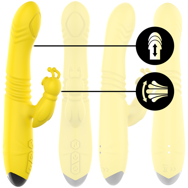 INTENSE HIGH TECH Vibrateur Multifonction Toky Up & Down Stimulateur Clitor... — vue détaillée