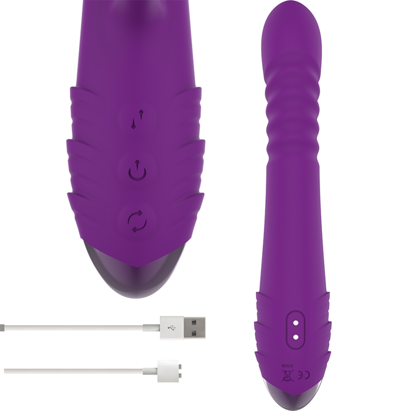 INTENSE HIGH TECH Vibrateur Rechargeable Multifonction Iggy Up & Down Stimu... — vue arrière