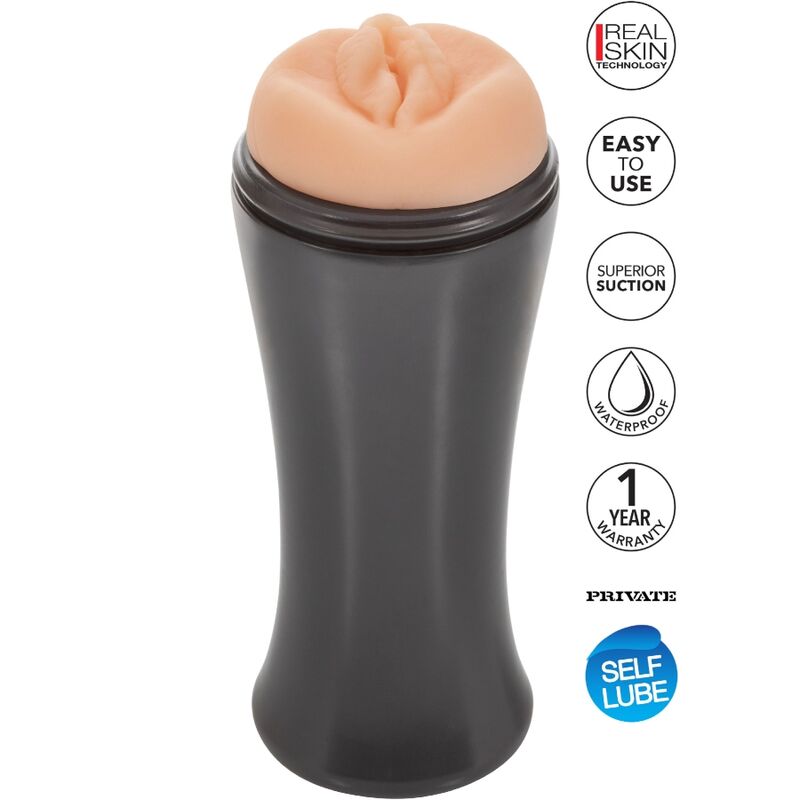 PRIVATE Masturbateur Chaton Humide Auto-Lubrifiant À Partir — accessoires inclus