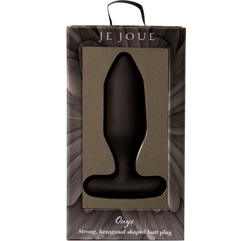 JE JOUE Vibrateur Plug Anal Onyx Noir — vue arrière