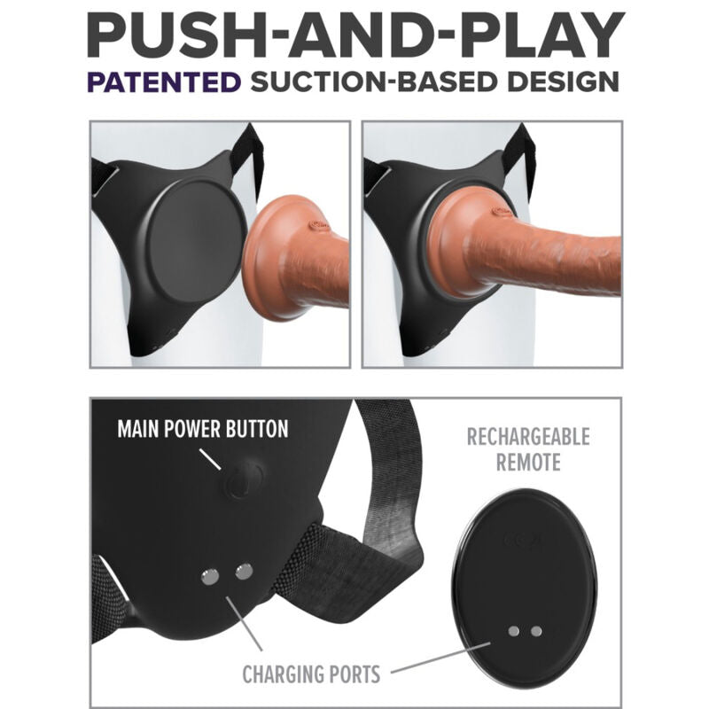 PIPEDREAMS HARNAIS BODY DOCK G-SPOT PRO — vue arrière